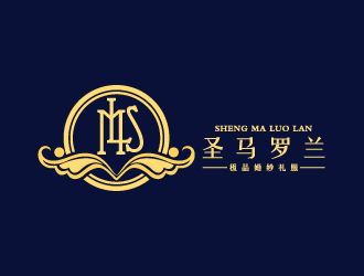 黃安悅的圣馬羅蘭極品婚紗禮服logo設(shè)計(jì)