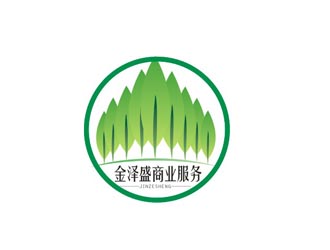 李英英的北京金澤盛業(yè)商業(yè)服務(wù)有限公司logo設(shè)計