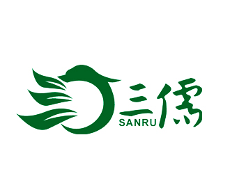 許明慧的三儒茗茶館人物logologo設計