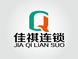 周同銀的佳祺連鎖（JQ）logo設(shè)計