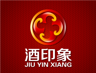 陳曉濱的酒印象-進口酒業(yè)logo設(shè)計