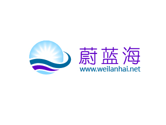 曾舟的蔚藍(lán)海logo設(shè)計