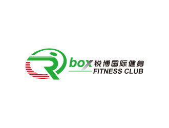 黃安悅的銳博國際健身logo設計