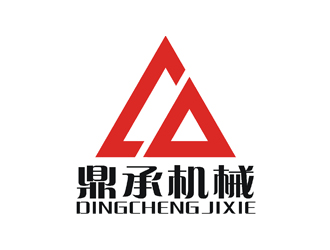 許明慧的公司名稱：湖南鼎承機(jī)械科技有限公司logo設(shè)計