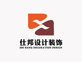 彭波的海南仕邦設(shè)計(jì)裝飾工程有限公司logo設(shè)計(jì)