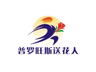 鄭國麟的普羅旺斯送花人logo設計