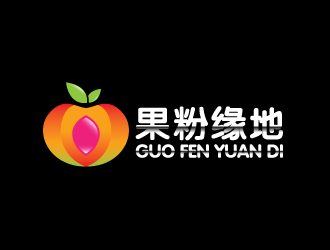 黃安悅的果粉緣地logo設計