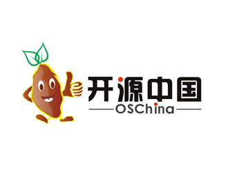 祝小林的開源中國OSChina 卡通LOGOlogo設(shè)計(jì)