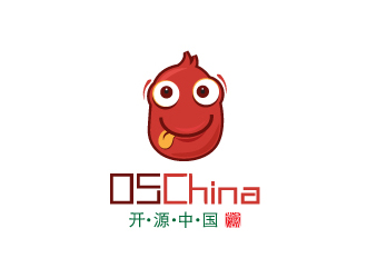 文大為的開源中國OSChina 卡通LOGOlogo設(shè)計