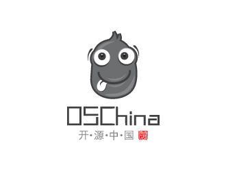 文大為的開源中國OSChina 卡通LOGOlogo設(shè)計