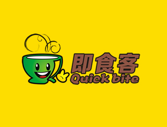 廖燕峰的Quick bite 即食客logo設(shè)計(jì)