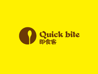 文大為的Quick bite 即食客logo設(shè)計(jì)