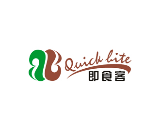 許明慧的Quick bite 即食客logo設(shè)計