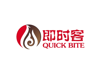 周金進(jìn)的Quick bite 即食客logo設(shè)計