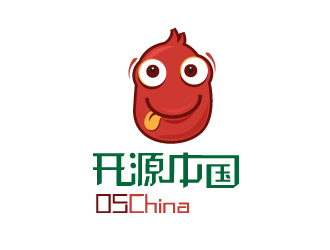 文大為的開源中國OSChina 卡通LOGOlogo設(shè)計