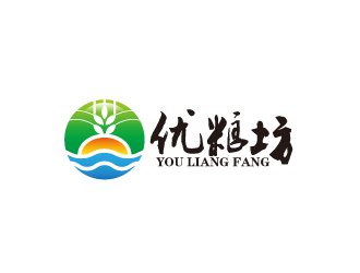 黃安悅的優(yōu)糧坊logo設計