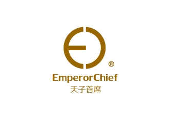 潘達(dá)品的中文:天子首席        英文:EmperorChieflogo設(shè)計(jì)