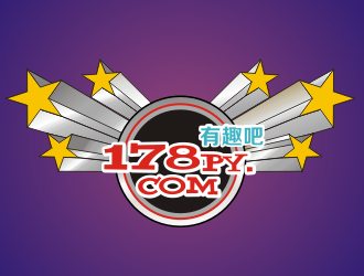 張軍代的有趣吧www.178py.comlogo設(shè)計