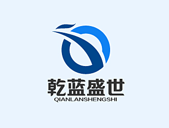 范振飛的北京乾藍(lán)盛世國(guó)際廣告有限公司logo設(shè)計(jì)