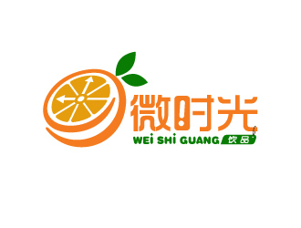 Ze的微時光果汁飲料店logo設計