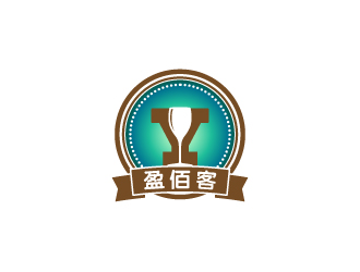 劉祥慶的盈佰客酒業(yè)logo設計