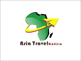 林恩維的Asia Travel    新亞旅行社  （南非）logo設計