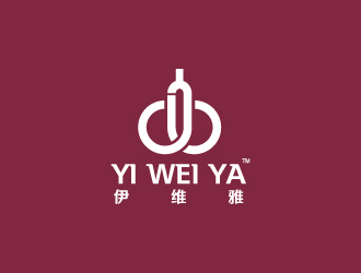 楊勇的伊維雅紅酒酒具logo設(shè)計(jì)