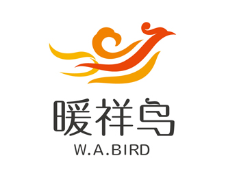 李桂平的暖祥鳥（Warm auspicious bird，通過這些字母給縮寫一下，）品牌商標(biāo)設(shè)計(jì)公司完成公司logo設(shè)計(jì)