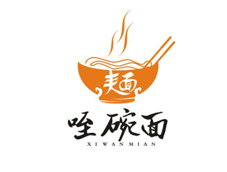 楊占斌的咥碗面logo設計