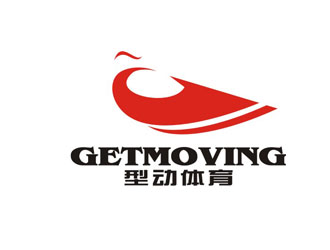 楊占斌的GETMOVING    型動體育logo設計