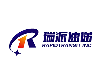 白冰的Rapidtransit Inc瑞派速遞logo設計