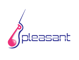 陳憲祥的pleasant 吉它 小提琴 樂器 英文字體logo設計logo設計