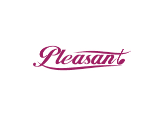 陳兆松的pleasant 吉它 小提琴 樂器 英文字體logo設計logo設計