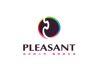 文大為的pleasant 吉它 小提琴 樂器 英文字體logo設(shè)計(jì)logo設(shè)計(jì)