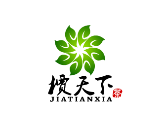 陳曉濱的槚天下茶館茶莊logo設(shè)計