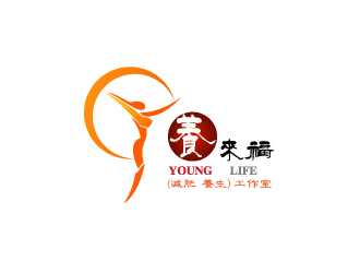 曉熹的養(yǎng)來福瘦身工作室logo設(shè)計(jì)