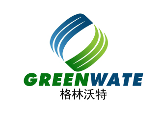 莊舜耕的格林沃特  green waterlogo設(shè)計