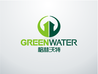 鄭國麟的格林沃特  green waterlogo設(shè)計