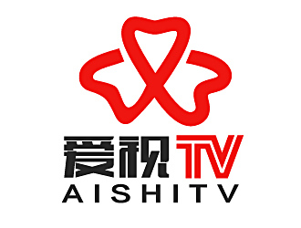 白冰的愛(ài)視TVlogo設(shè)計(jì)