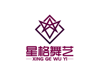 陳兆松的星格舞藝培訓(xùn)中心，以（星格舞藝）設(shè)計(jì)。logo設(shè)計(jì)