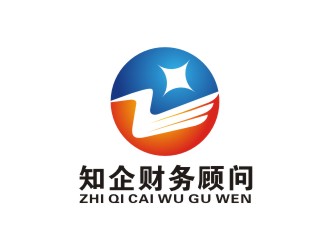 李泉輝的北京知企財(cái)務(wù)顧問(wèn)中心logo設(shè)計(jì)