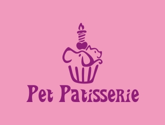 曾翼的Pet Patisserie 蛋糕店logo設(shè)計