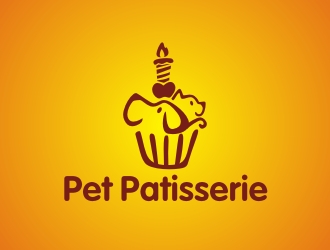 曾翼的Pet Patisserie 蛋糕店logo設(shè)計