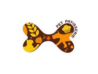 Ze的Pet Patisserie 蛋糕店logo設(shè)計