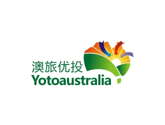 曾翼的澳旅優(yōu)投 英文名 Yotoaustralialogo設(shè)計