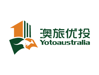 張曉明的澳旅優(yōu)投 英文名 Yotoaustralialogo設(shè)計