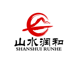 秦曉東的北京山水潤(rùn)和文化發(fā)展有限公司logo設(shè)計(jì)