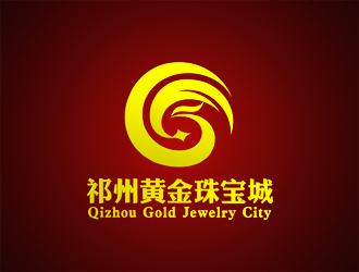 譚家強的祁州黃金珠寶城logo設(shè)計