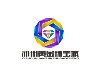 郭慶忠的祁州黃金珠寶城logo設計