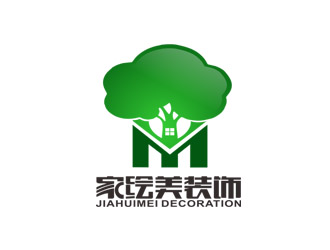 郭慶忠的家繪美裝飾logo設(shè)計